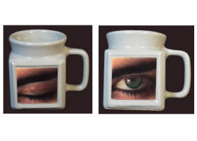Exclusive 3-D Ceramic Coffee Mug Custom 3D-motion Logo
