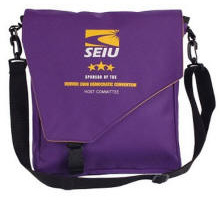 Poly-Canvas Messenger Shoulder Bag Multi-Color Personalized Logo