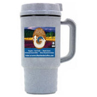 Plastic BPA Free Travel Mug Full Color Personalized Logo