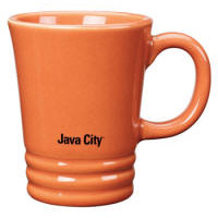Large Designer Ceramic Latte Mug Multi-Color Personalized Logo