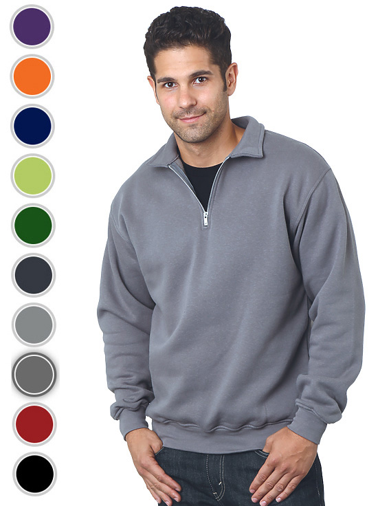 USA Made 9oz Fleece 1/4 Zip Sweatshirt